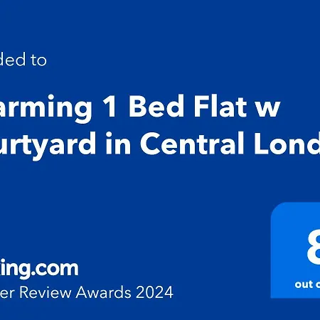 Charming 1 Bed Flat W Courtyard In Central Londra Esterno foto
